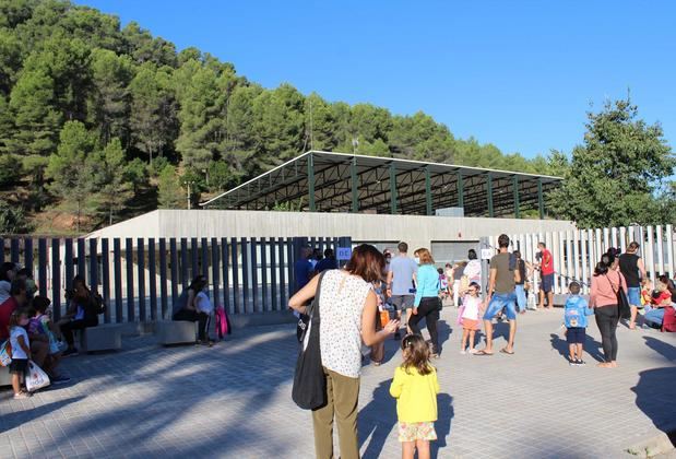 Inicio del curso en la escuela Mare de Déu de Montserrat de Castellví de Rosanes