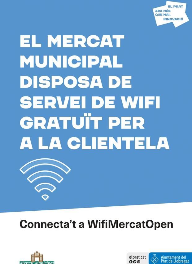Nuevo servicio de Wifi en el Mercado Municipal de El Prat de Llobregat