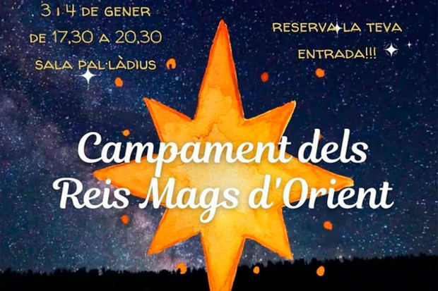 Pallejà abre la reserva de entradas para visitar el Campamento de los Reyes Magos