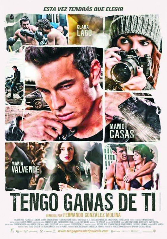 Carteles promocionales de las películas ‘Hoy tengo ganas de ti’