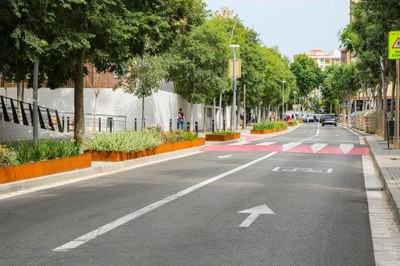 La av. República Argentina se convierte en un paseo