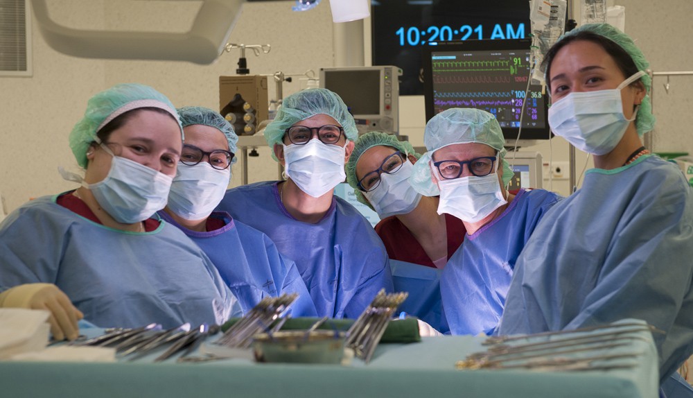 Equipo de cirugía del Hospital de Bellvitge