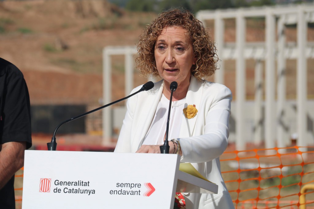 Ester Capella i Farré, consejera de Territorio de la Generalitat de Cataluña