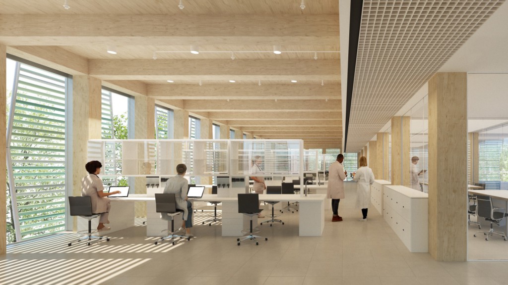 Diseño del laboratorio del nuevo complejo Únicas SJD