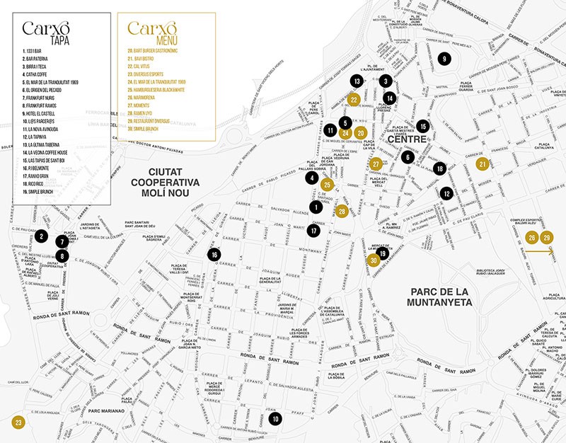 La 'Ruta de la Carxofa': establecimientos que ofrecen menús y tapas de alcachofa