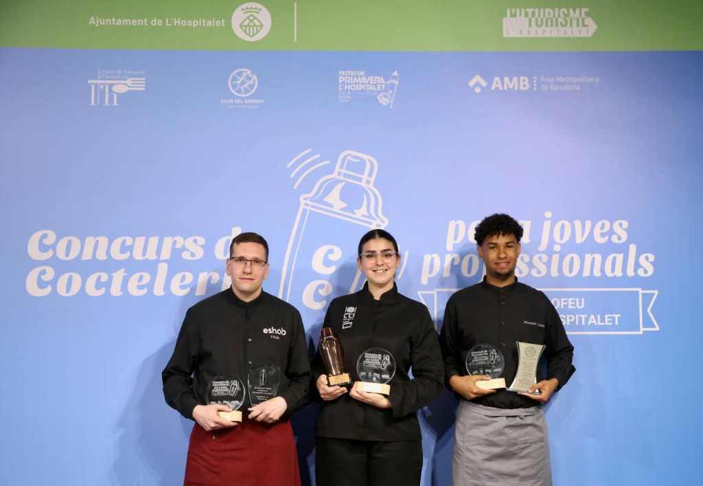 Los tres ganadores de la edición