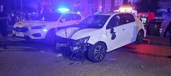 Estado en el que quedó el Peugeot después del atropello