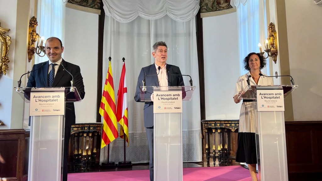 De izquierda a derecha: Albert Dalmau,David Quirós y Alícia Romero