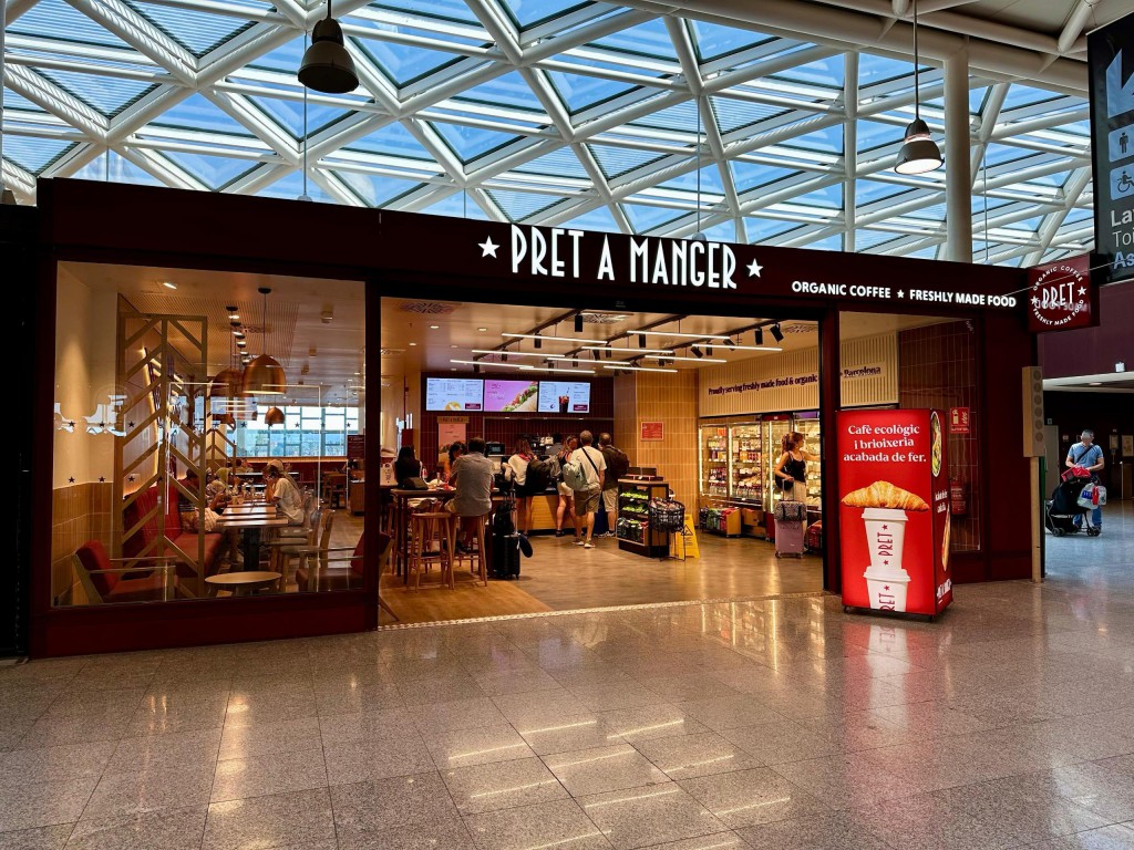 Nuevo Pret à Manger en la Terminal 2