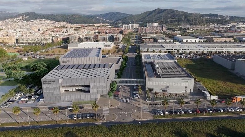 Vista proyectada del nuevo mesoestetic® Campus