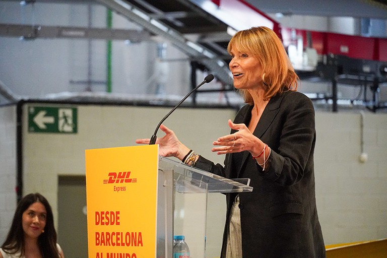 La alcaldesa de Sant Boi, Lluïsa Moret