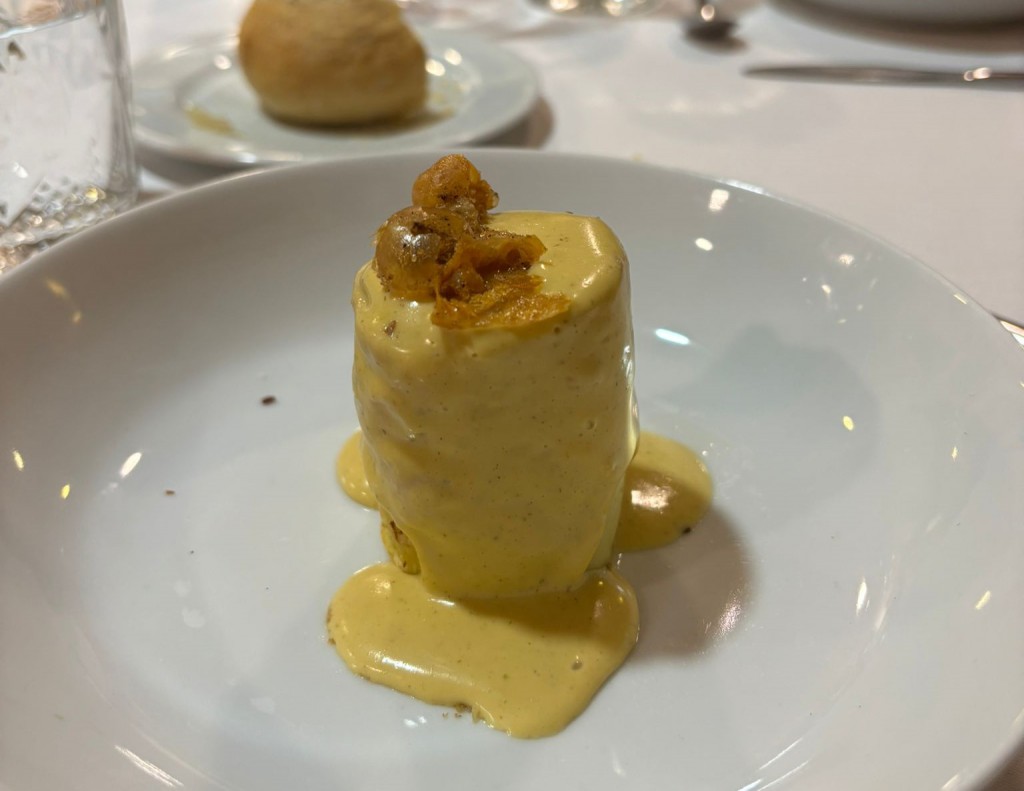 Canelón de pollo rustido