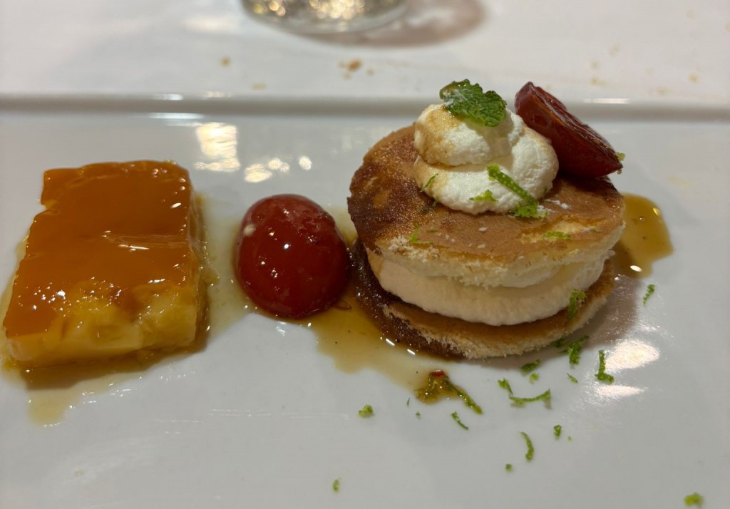 postres del menú de Cal Mingo