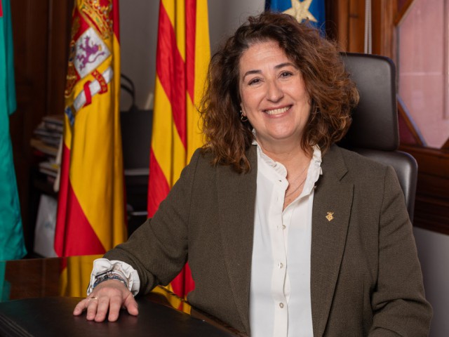La alcaldesa de Viladecans, Olga Morales