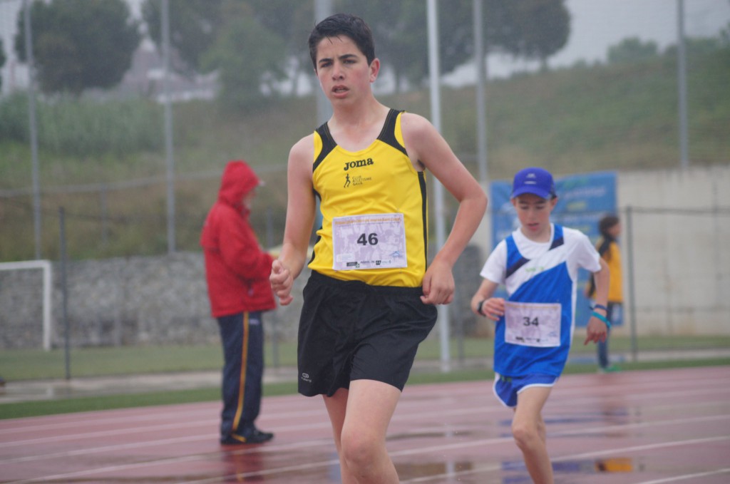 L’esportista del Baix Llobregat amb els colors del Club Atletisme Gavà amb què va iniciar-se en la marxa.