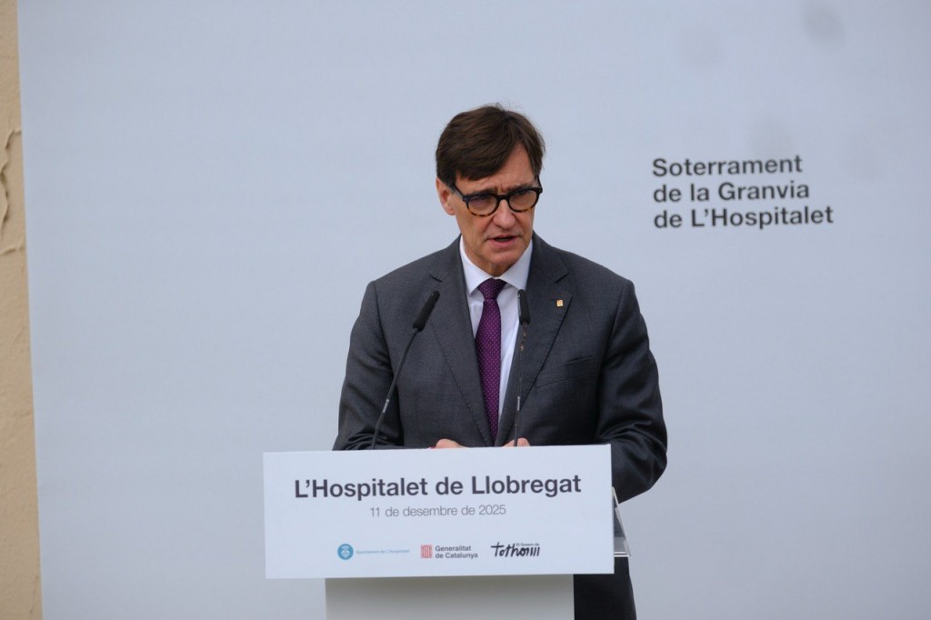 El President de la Generalitat, Salvador Illa
