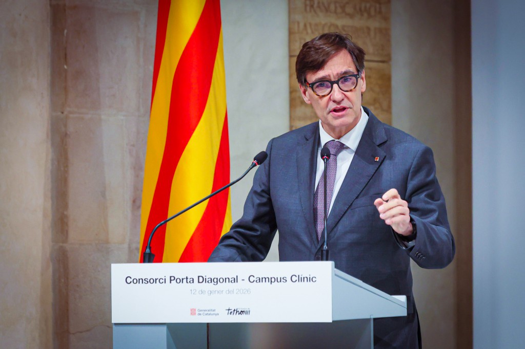 El President de la Generalitat, Salvador Illa