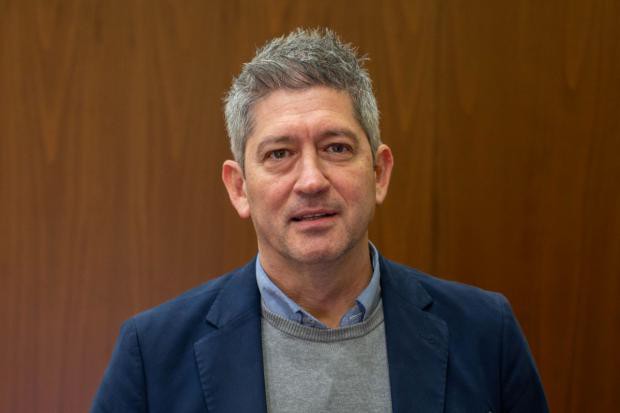 David Quirós, alcalde de L'Hospitalet