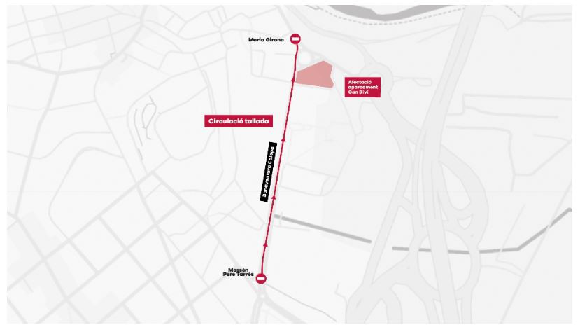 Restricciones en la calle Bonaventura Calopa