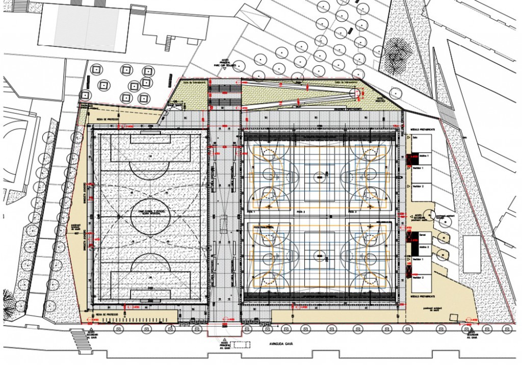 Distribución del espacio (plano de planta)