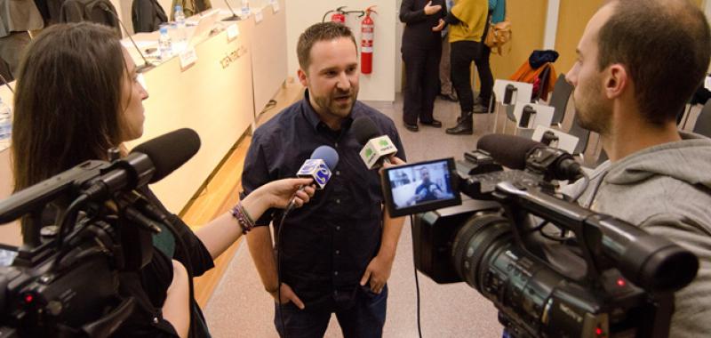 Imanol Crespo, director de El Llobregat i autor del capítol mediàtic