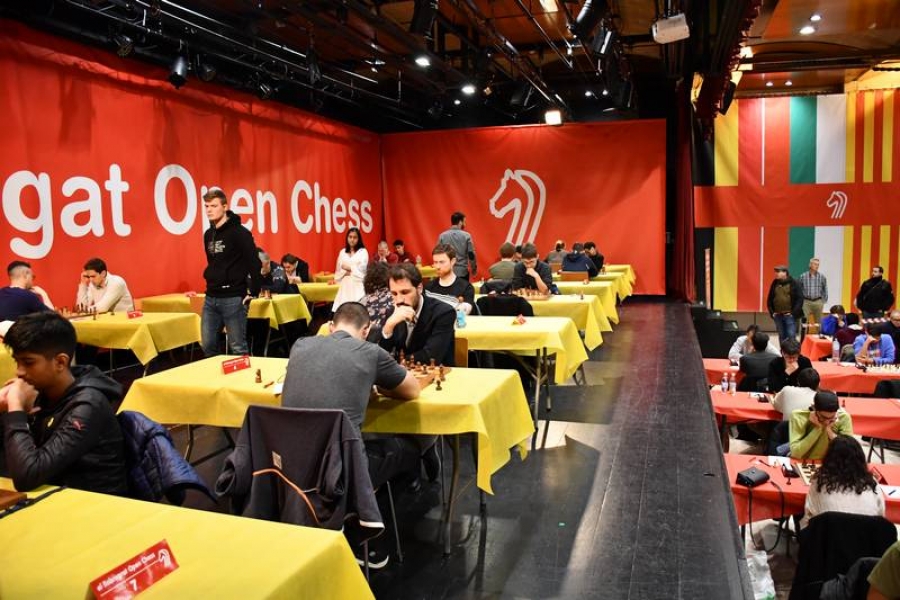 Summary of the 5th round of El Llobregat Open Chess 2022 - El Llobregat  Open Chess Tournament