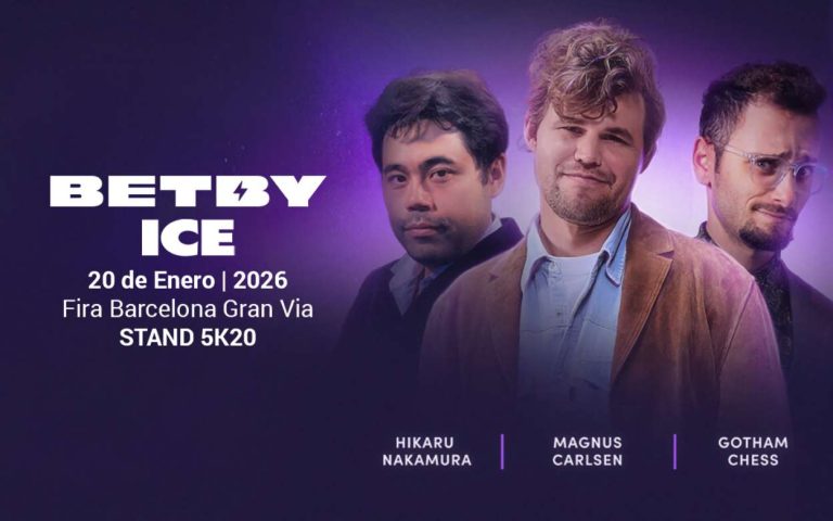 Magnus Carlsen y Hikaru Nakamura en evento de ajedrez a ciegas